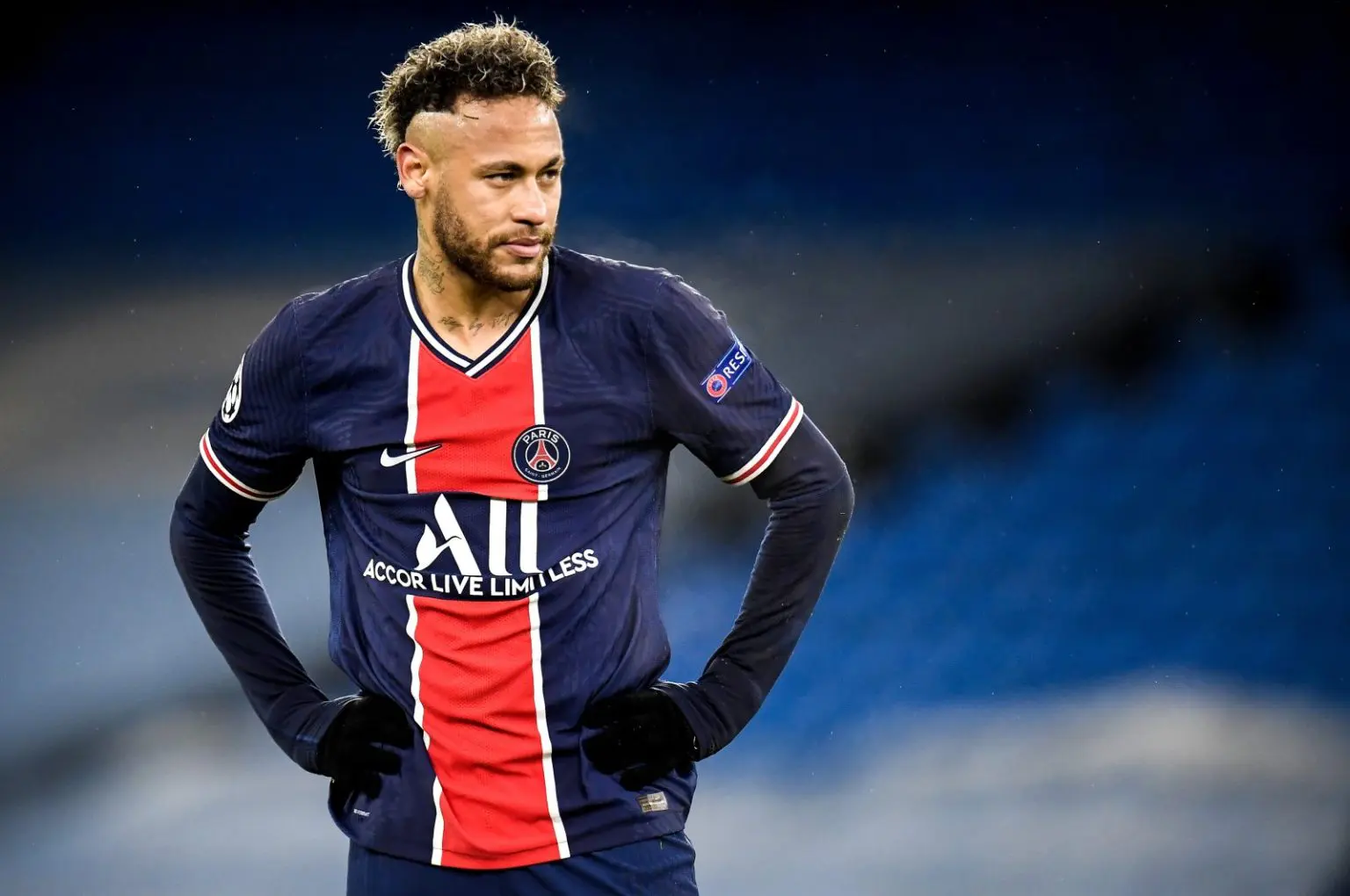 Neymar wearing PSG jersey. Photo Credit: EPA-EFE Photo