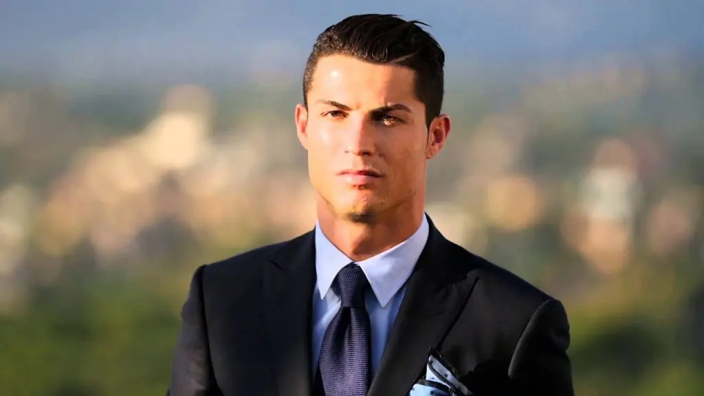 Portuguese football player Cristiano Ronaldo