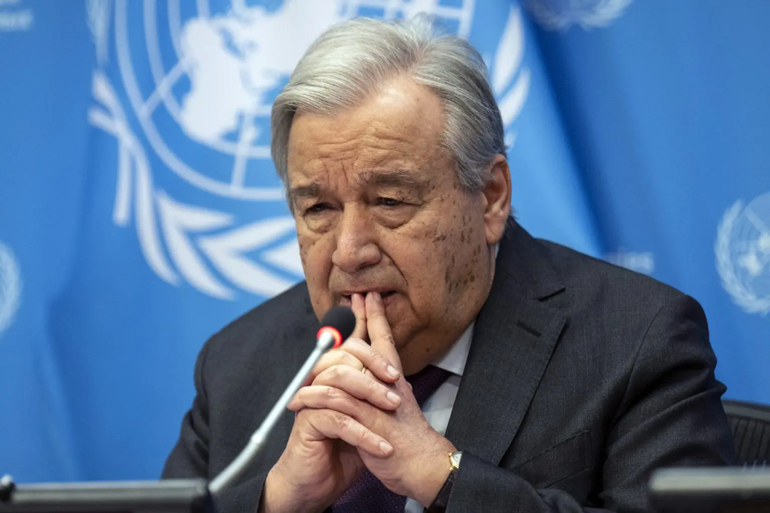 UN Secretary General Antonio Guterres