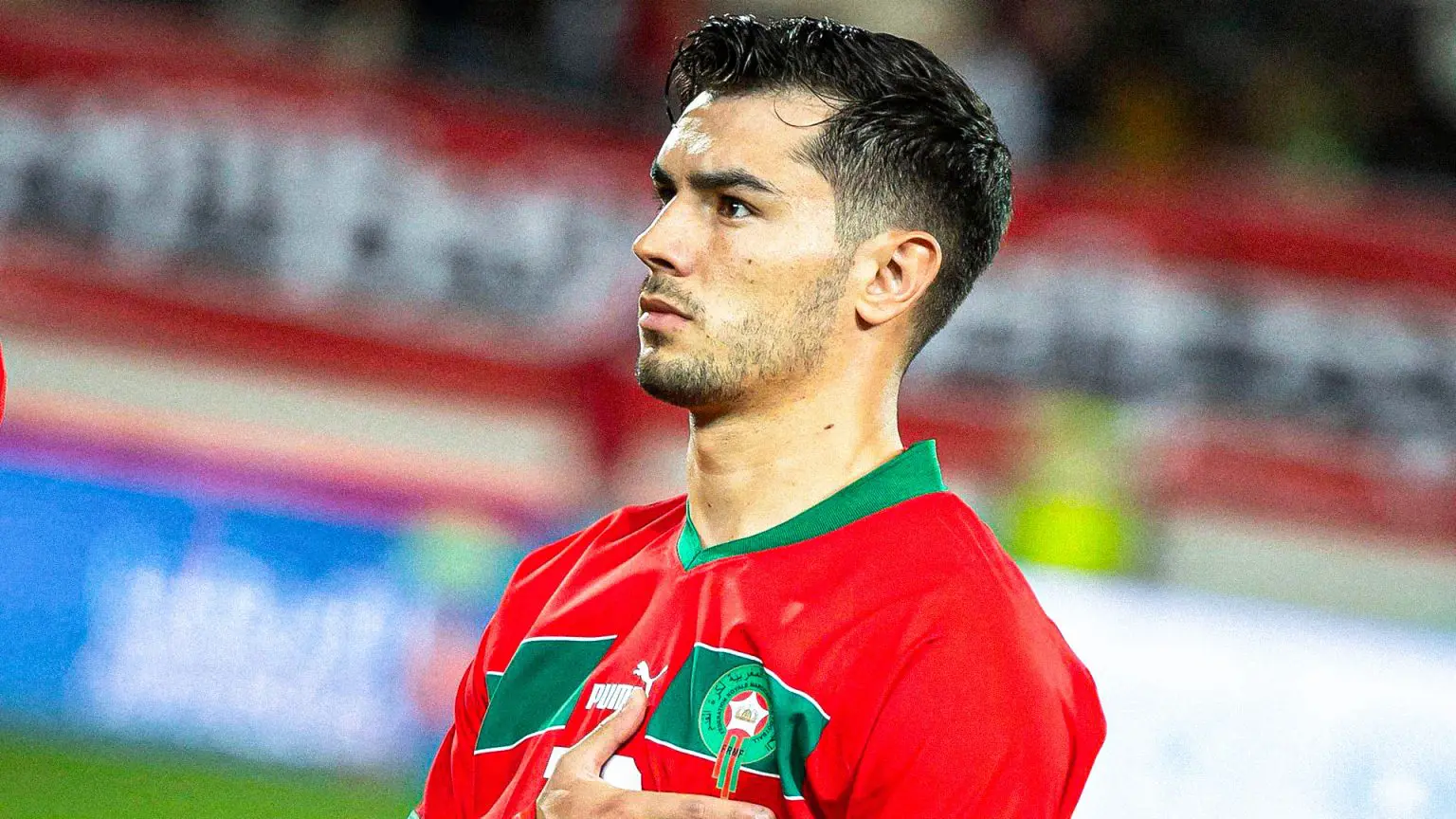 Morocco's international football player Brahim Diaz